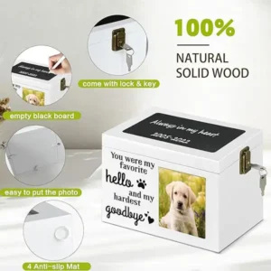 pet-memorial-keepsake-box-with-writable-black-message-plate (3) The 4 adavantages of the pet memorial box