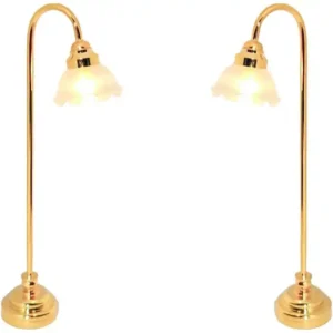 dollhouse-miniature-floor-famps-1 2 Pcs Dollhouse Miniature Floor Lamps