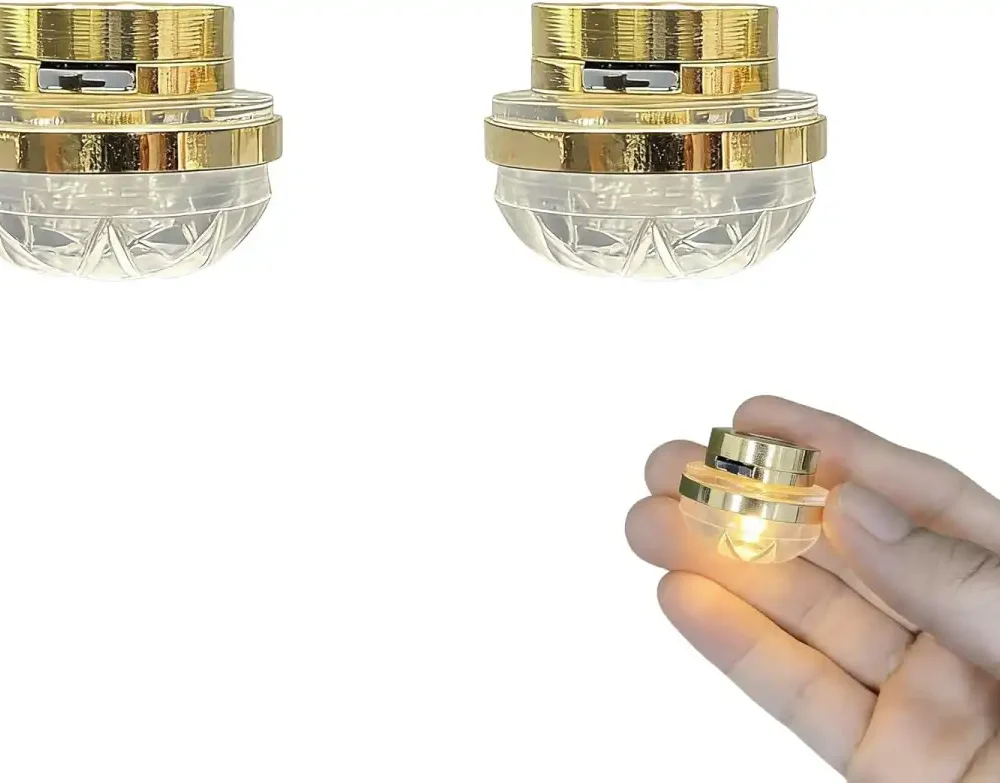 miniature-dollhouse-ceiling-lights-2pcs 2 pcs 1:12 Scale Miniature Dollhouse Ceiling Lights
