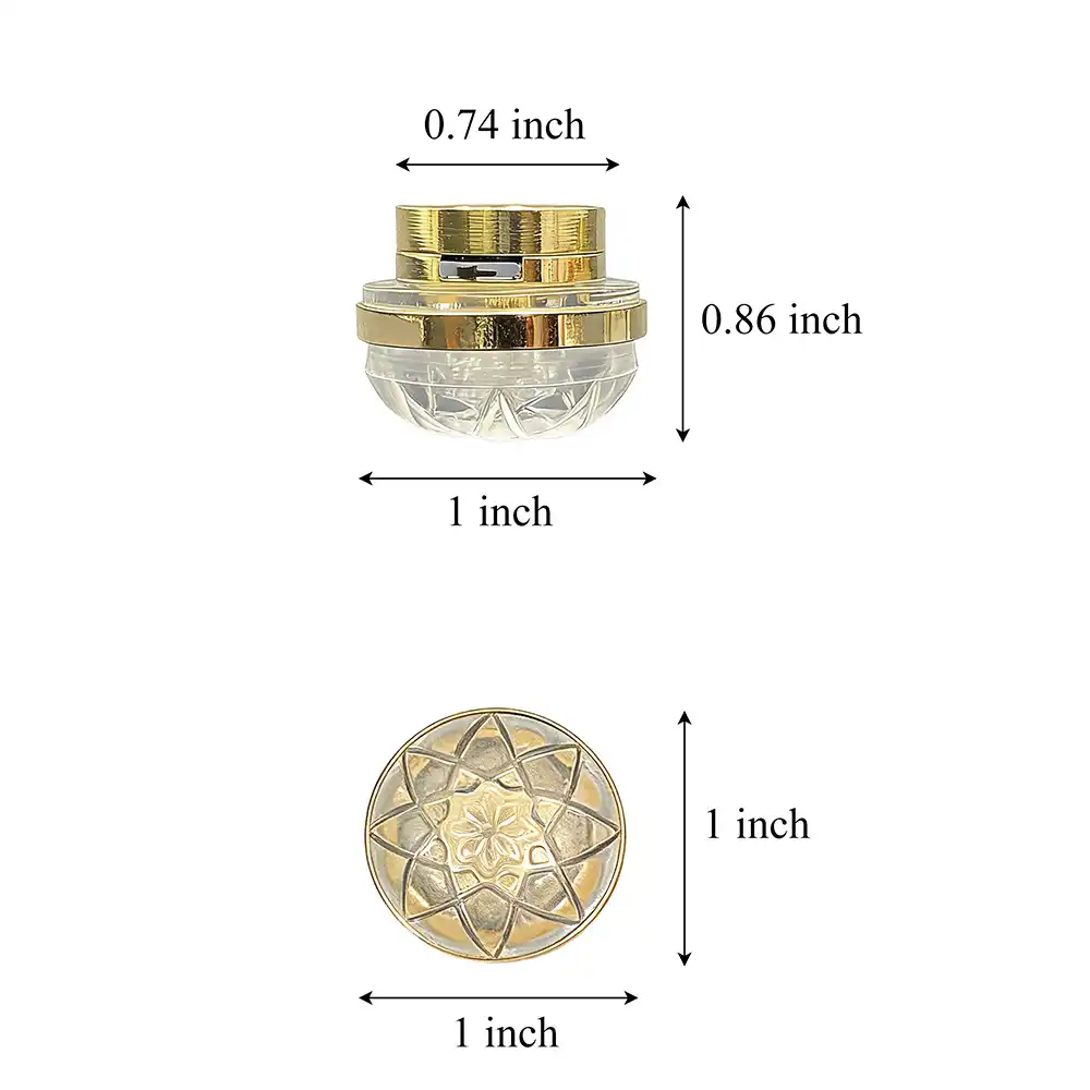 1:12 Scale Miniature Dollhouse Ceiling Lights with size