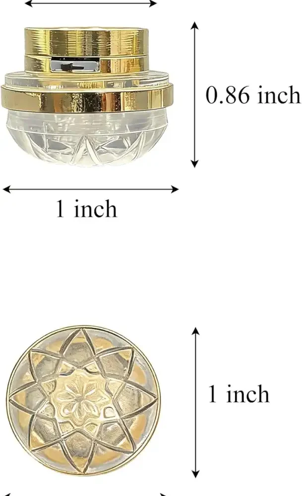 1:12 Scale Miniature Dollhouse Ceiling Lights with size