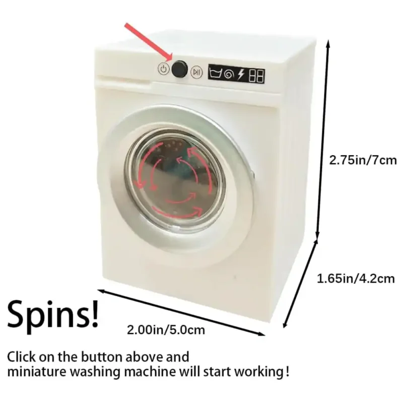 miniature-dollhouse-washing-machine-set-with-size The size of the miniature dollhouse washing machine
