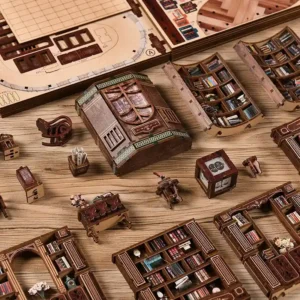 the-detailed-image-of-the-miniature-house-book-hall-kit Many parts of the miniature house book hall